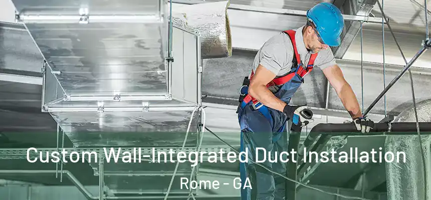 Custom Wall-Integrated Duct Installation Rome - GA