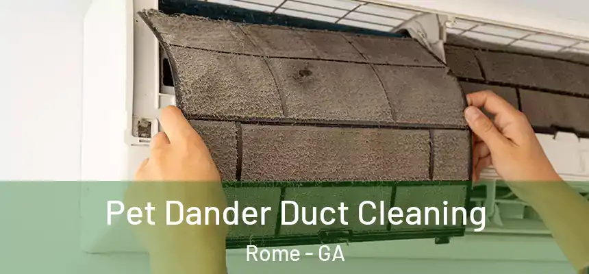  Pet Dander Duct Cleaning Rome - GA