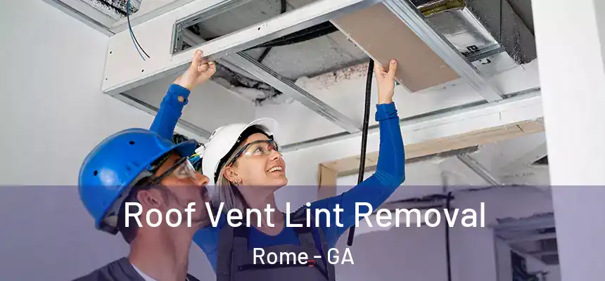  Roof Vent Lint Removal Rome - GA